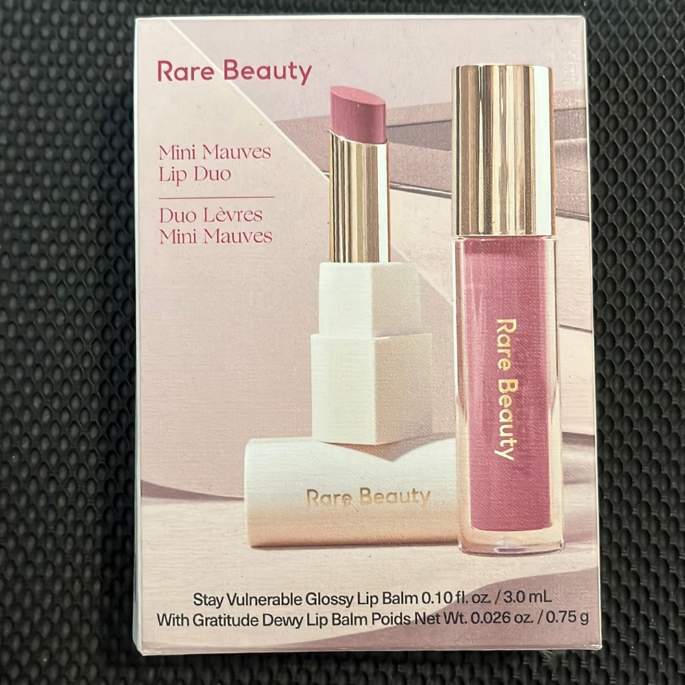 Rare Beauty Mini Mauves Lip Duo